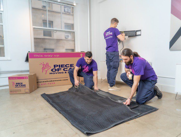 Office/Commercial equipment packing and moving safely