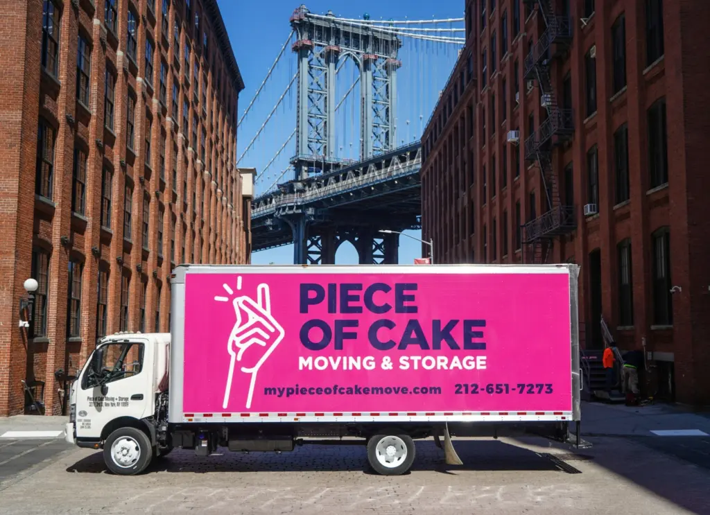 Piece of Cake Moving & Storage - moving truck in Brooklyn