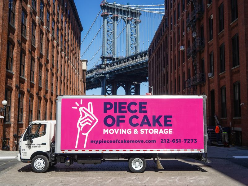 Piece of Cake Moving & Storage - moving truck in Brooklyn