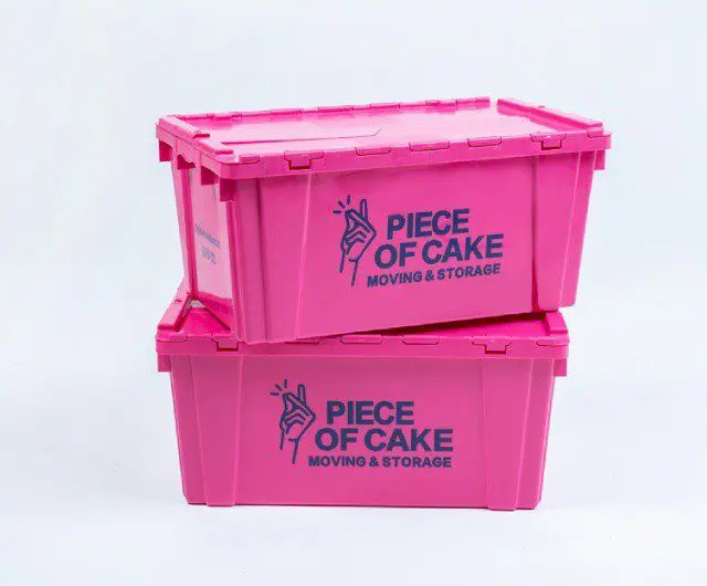 Rent plastic moving boxes NYC  Piece of Cake Moving & Storage