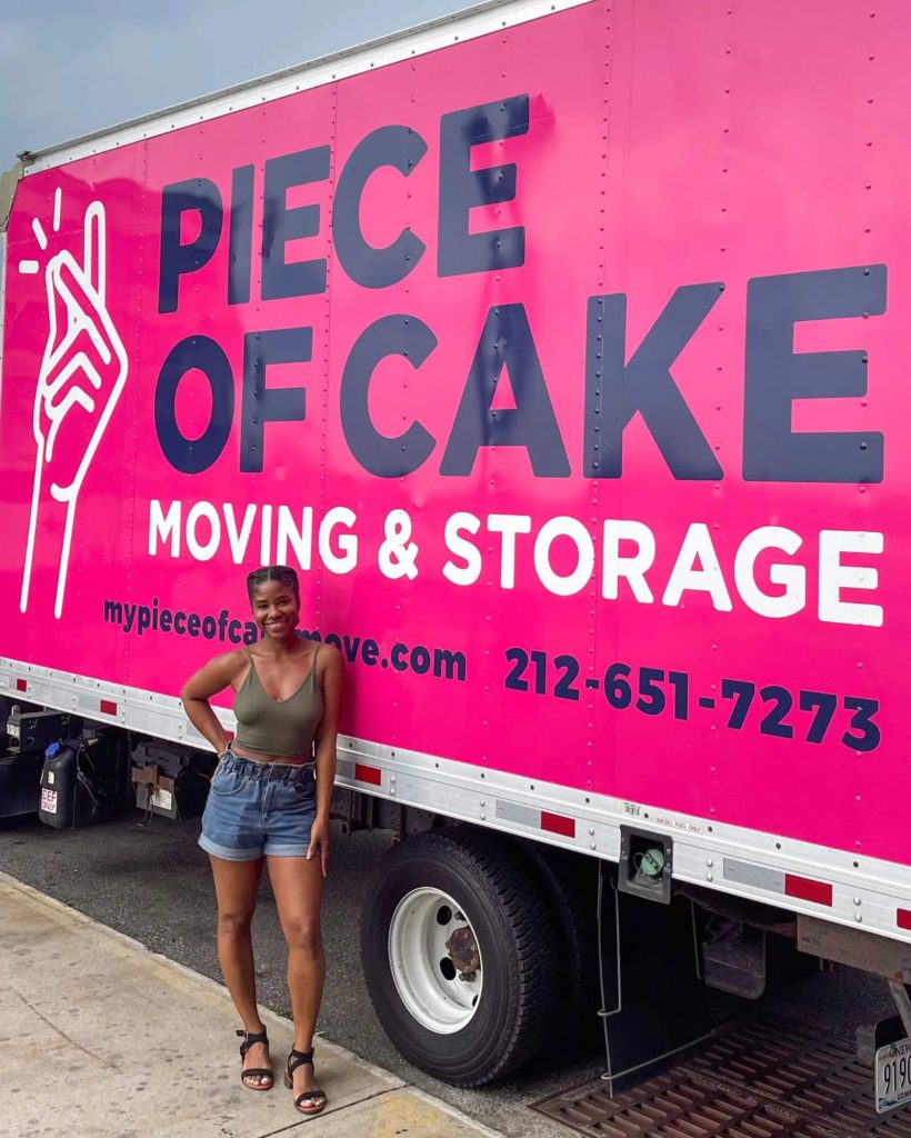 Piece-of-Cake-Moving-Happy-Customer-With-Truck